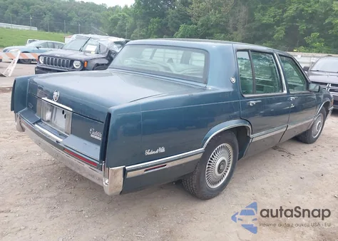 1993 Cadillac Deville из США, поврежденный, VIN 1G6CD53B6P4215769
